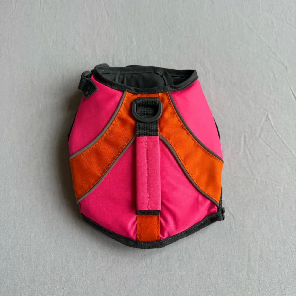 Doggy Life Vest Pink and Orange